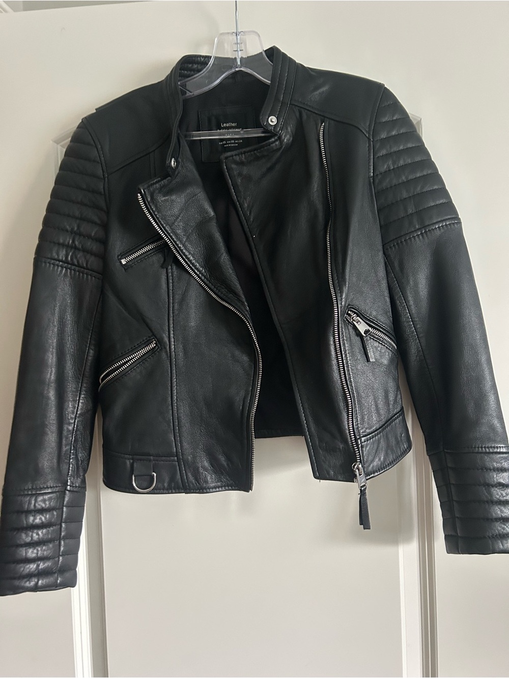 Zara Faux Leather Jacket